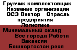 Грузчик-комплектовщик › Название организации ­ ОСЭ-Вектор › Отрасль предприятия ­ Логистика › Минимальный оклад ­ 18 000 - Все города Работа » Вакансии   . Башкортостан респ.,Баймакский р-н